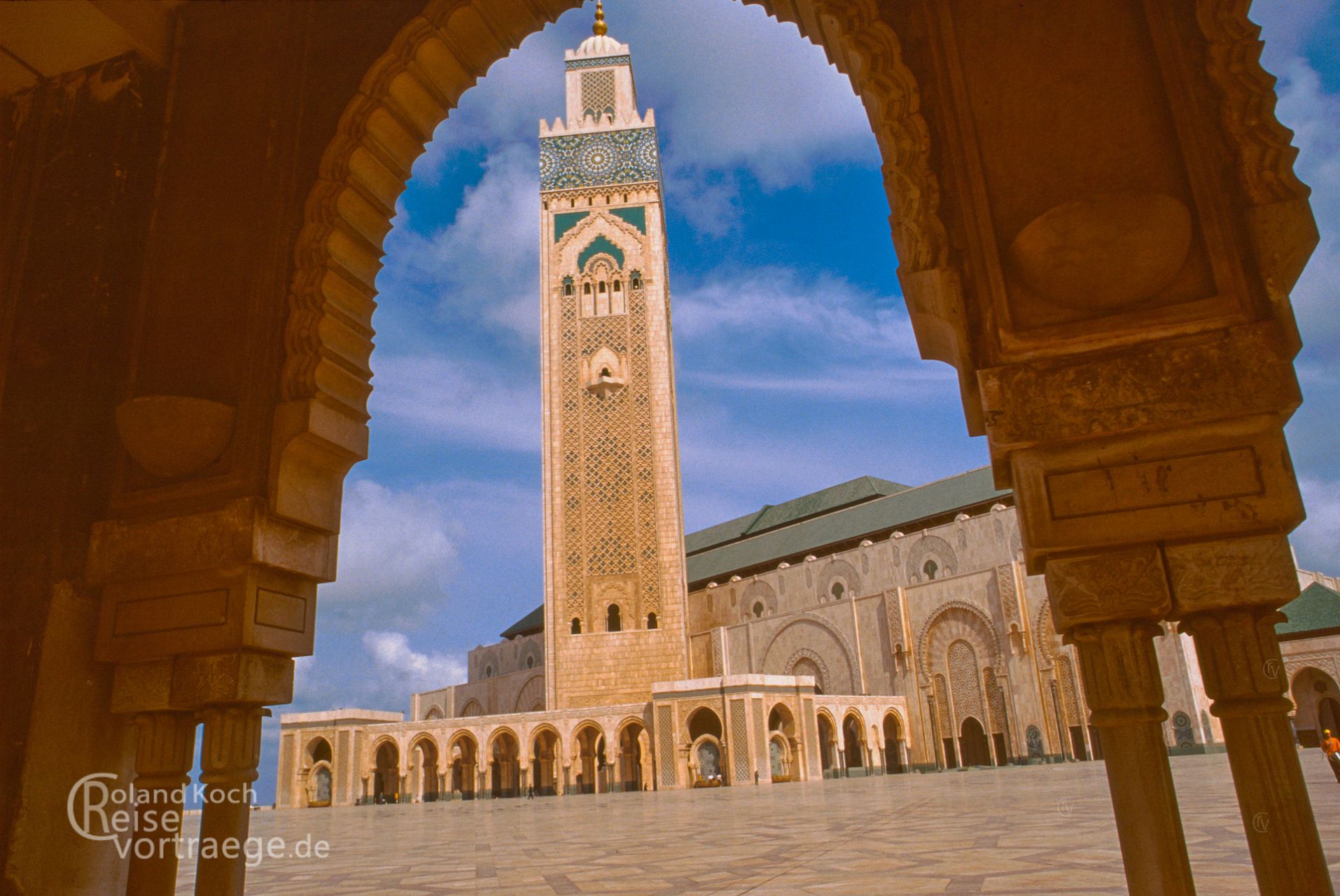 Marokko - Casablanca - grosse Moschee